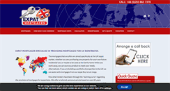 Desktop Screenshot of expat-mortgages.co.uk